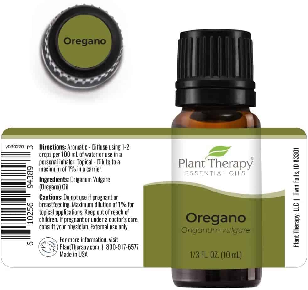 Oregano essential oil by plant therapy