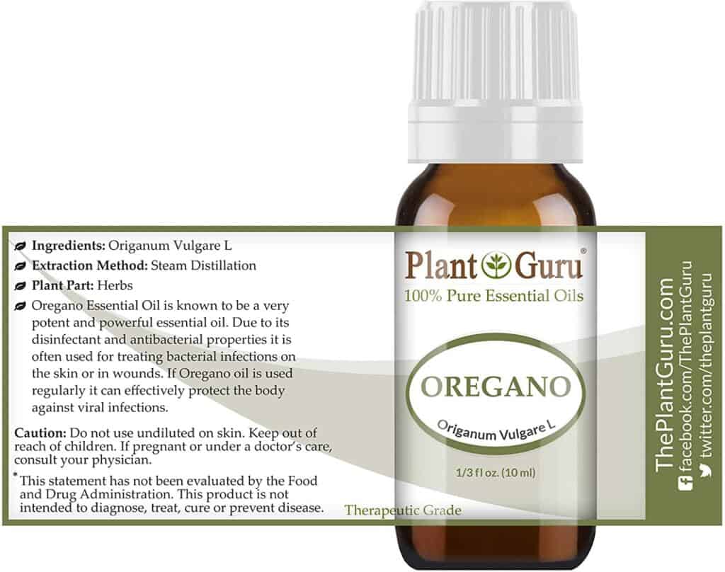 Oregano essential oil by Plant Guru