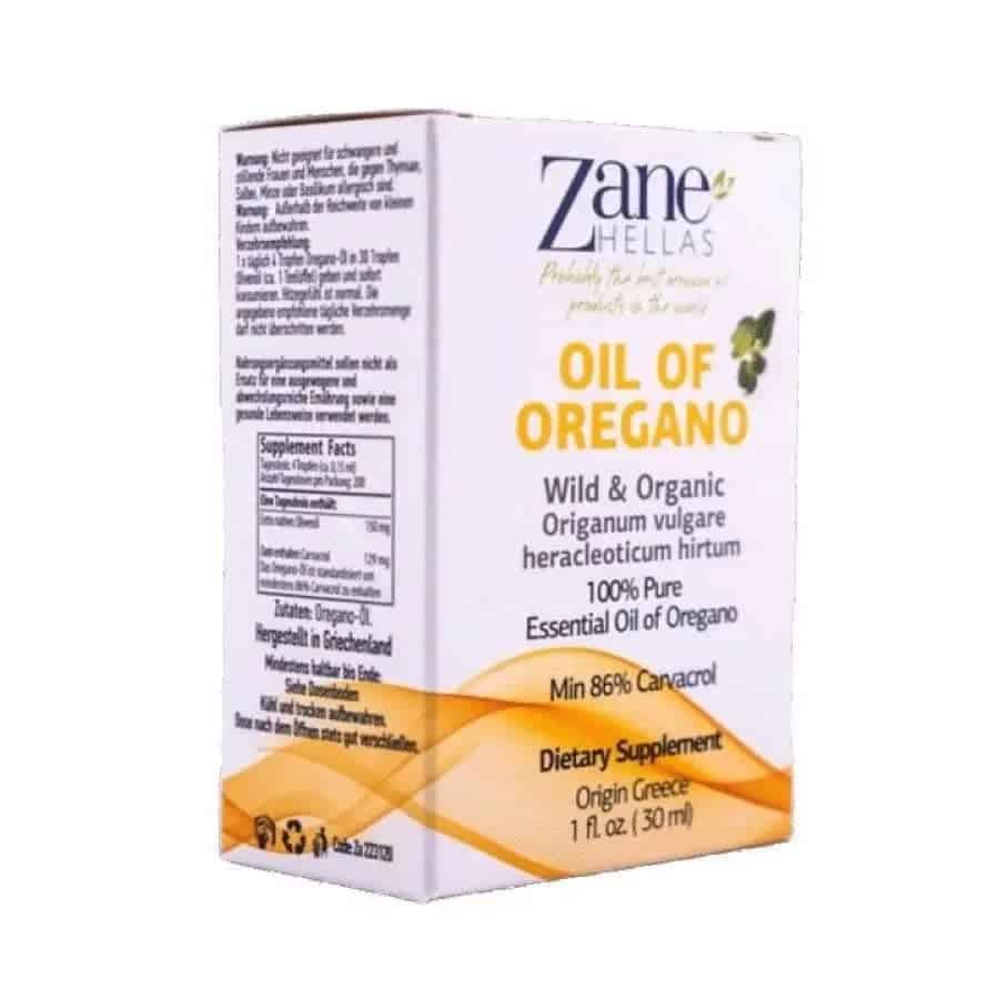 oregano oil by zane hellas